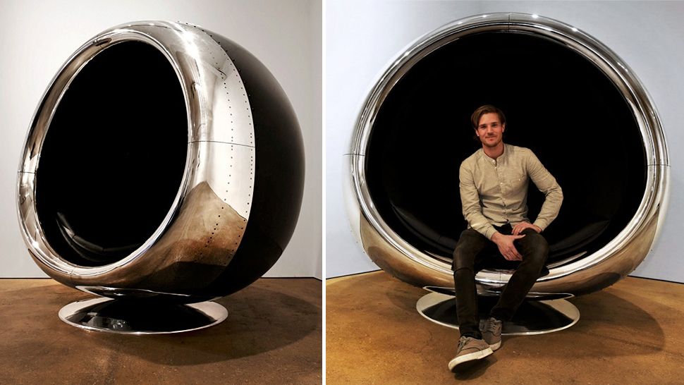 The Cowling Chair Made From Boeing 737 Engine